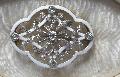 Edwardian Beautiful Enamel And Diamond Brooch